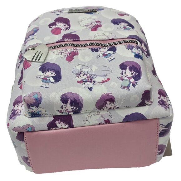 InuYasha Pastel Chibi Character Mini Backpack Bioworld Bag Anime NWTs - Picture 6 of 6